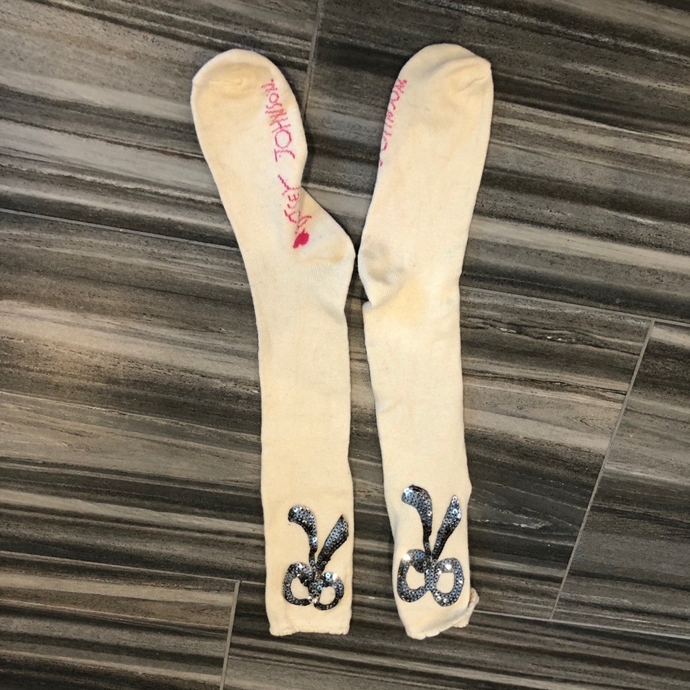 Betsey Johnson high socks